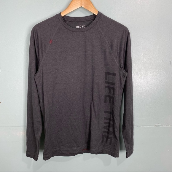 Rhone Life‎ Time Long Sleeve Shirt Gray Small - Picture 1 of 4